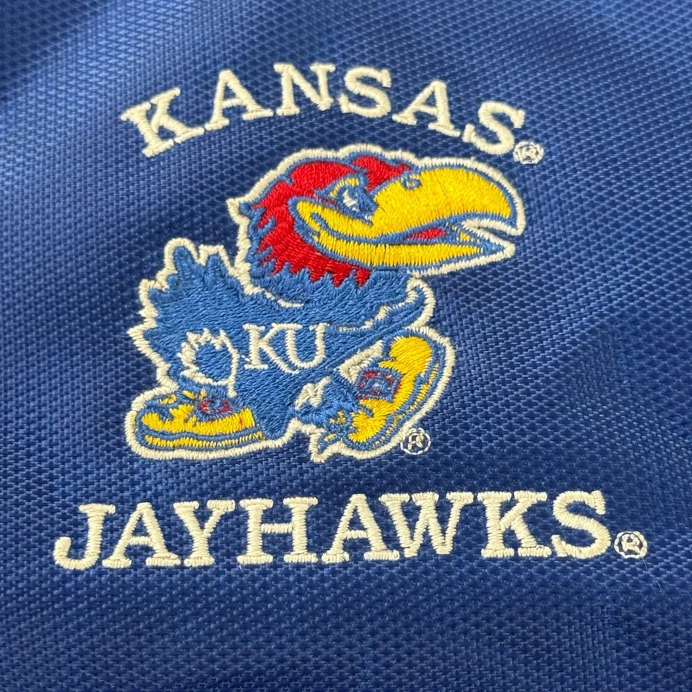 University Of Kansas Jayhawks Blue 22” Canvas Duffle Bag